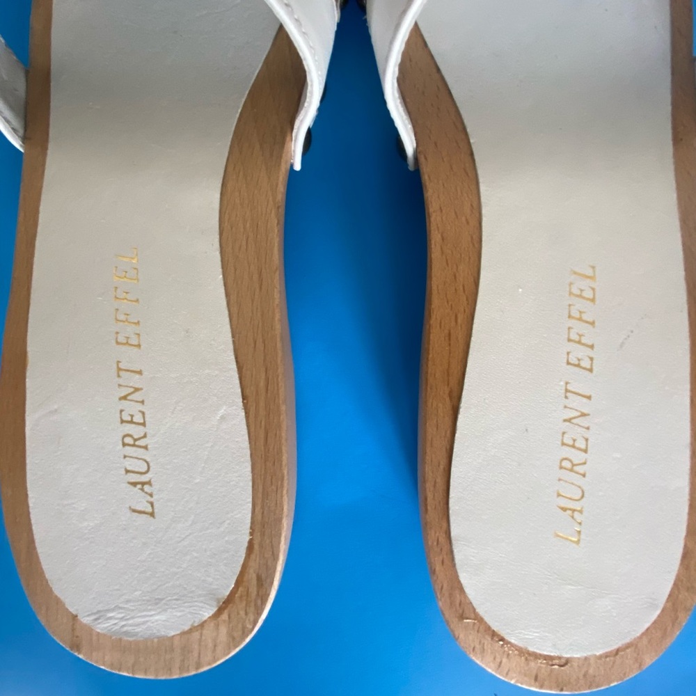 White Women's Sandals - Picture 6 of 11